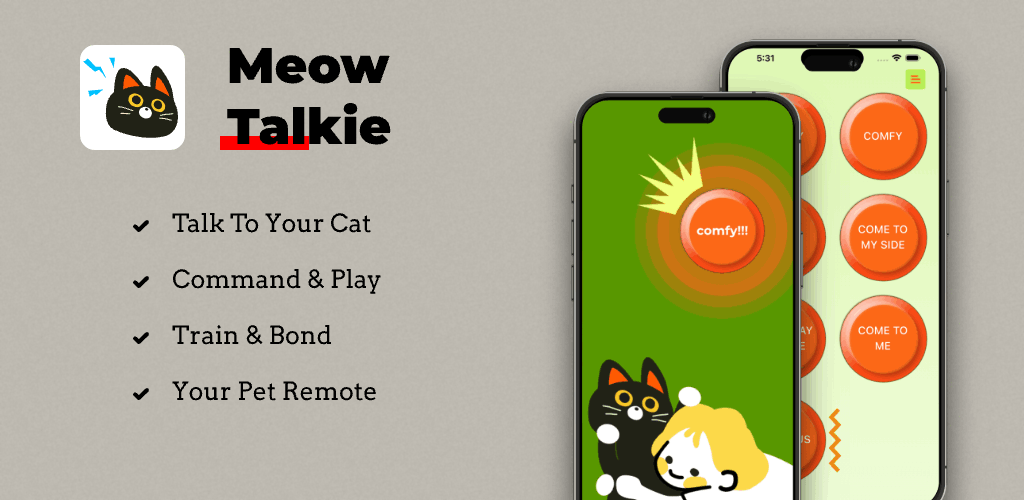 MeowTalkie — Why We Built a Cat Sounds & Communicator App